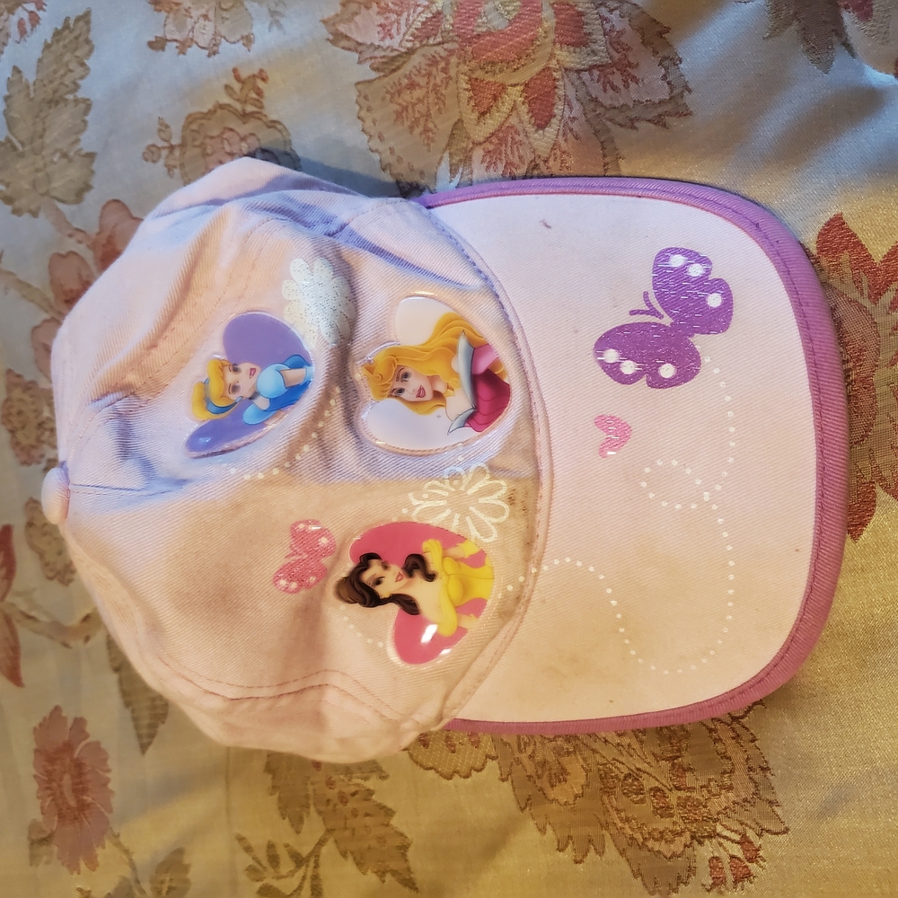 Disney Princess Hat - Light Pink and Purple